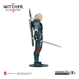 The Witcher Geralt of Rivia (Viper Armor: Teal Dye) 18 cm